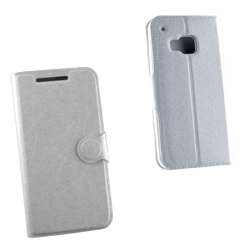VOLTE-TEL LEATHER-TPU BOOK STAND ΘΗΚΗ HTC ONE M9 LINE WHITE