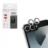 VOLTE-TEL CAMERA GLASS COVER SAMSUNG Z FLIP 8 5G 8.0in 9H 0.33MM EASY APPLICATION SILVER