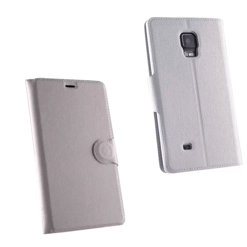 VOLTE-TEL LEATHER-TPU BOOK STAND ΘΗΚΗ SAMSUNG NOTE EDGE N915 LINE WHITE