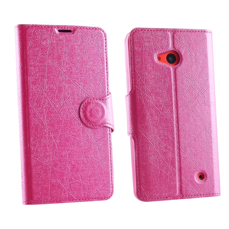 VOLTE-TEL LEATHER-TPU BOOK STAND ΘΗΚΗ MICROSOFT LUMIA 640 LINE PINK