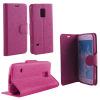 VOLTE-TEL LEATHER-TPU BOOK STAND ΘΗΚΗ SAMSUNG S5 MINI G800F LINE PINK