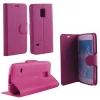 VOLTE-TEL LEATHER-TPU BOOK STAND ΘΗΚΗ SAMSUNG S5 MINI G800F LINE PINK