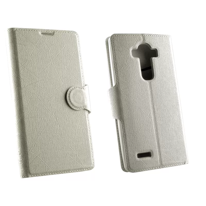 VOLTE-TEL LEATHER-TPU BOOK STAND ΘΗΚΗ LG G4 H815 LINE WHITE