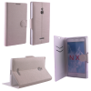 VOLTE-TEL LEATHER-TPU BOOK STAND ΘΗΚΗ NOKIA XL RM-1030 LINE WHITE