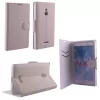 VOLTE-TEL LEATHER-TPU BOOK STAND ΘΗΚΗ NOKIA XL RM-1030 LINE WHITE