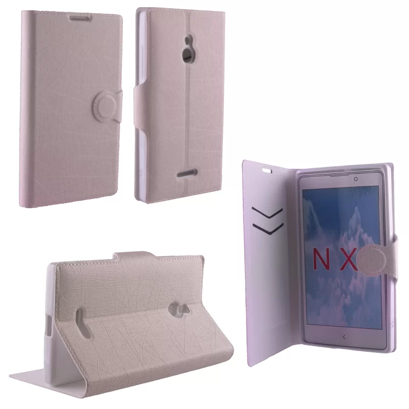 VOLTE-TEL LEATHER-TPU BOOK STAND ΘΗΚΗ NOKIA XL RM-1030 LINE WHITE