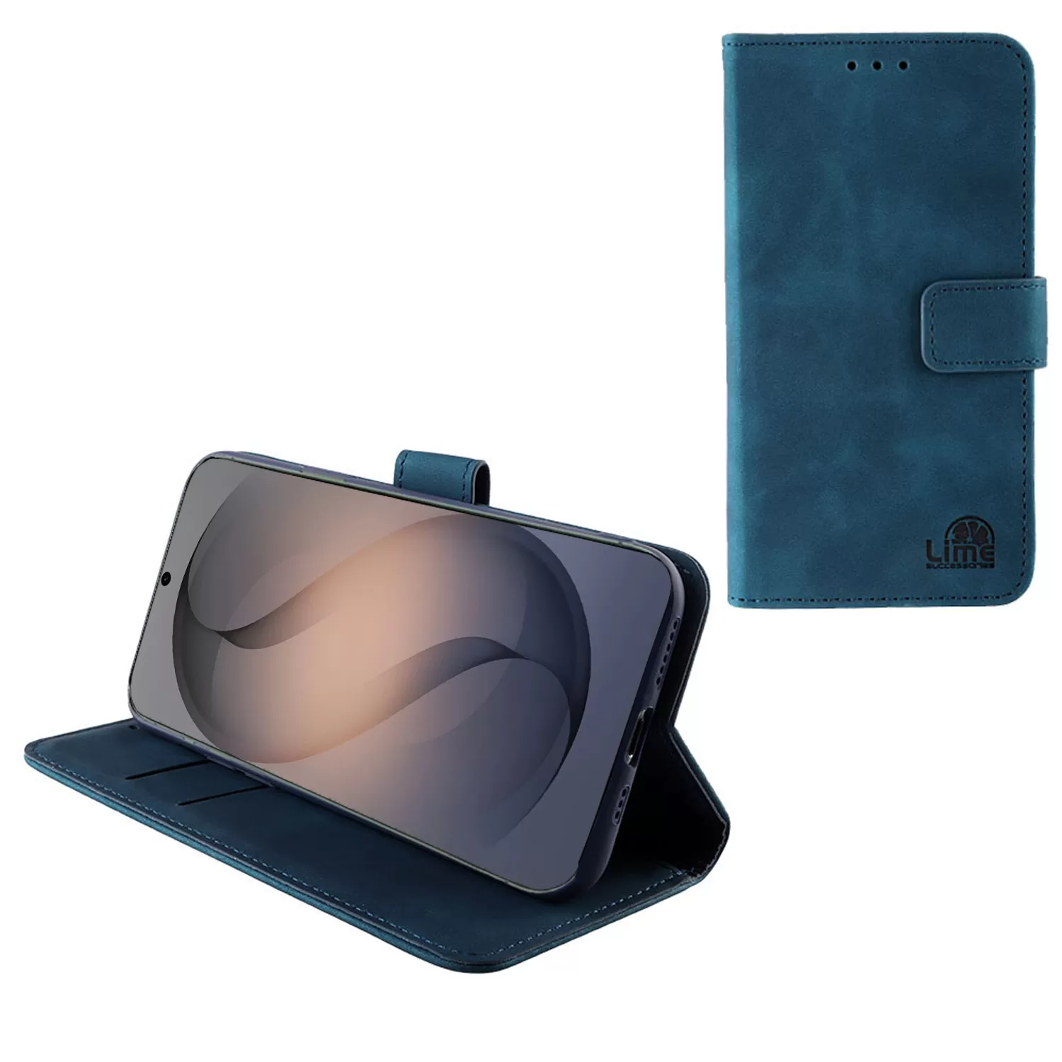 LIME ESSENTIAL ΘΗΚΗ SAMSUNG S26 ULTRA 5G S948 6.9in MAGNET BOOK STAND CLIP DARK BLUE