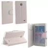 VOLTE-TEL LEATHER-TPU BOOK STAND ΘΗΚΗ NOKIA X A110 LINE WHITE