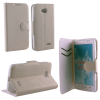 VOLTE-TEL LEATHER-TPU BOOK STAND ΘΗΚΗ LG L70/L65 D320 LINE WHITE