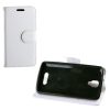 VOLTE-TEL LEATHER-TPU BOOK STAND ΘΗΚΗ LENOVO A1000 WHITE