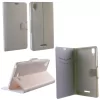 VOLTE-TEL LEATHER-TPU BOOK STAND ΘΗΚΗ SONY XPERIA T3 D5103 LINE WHITE