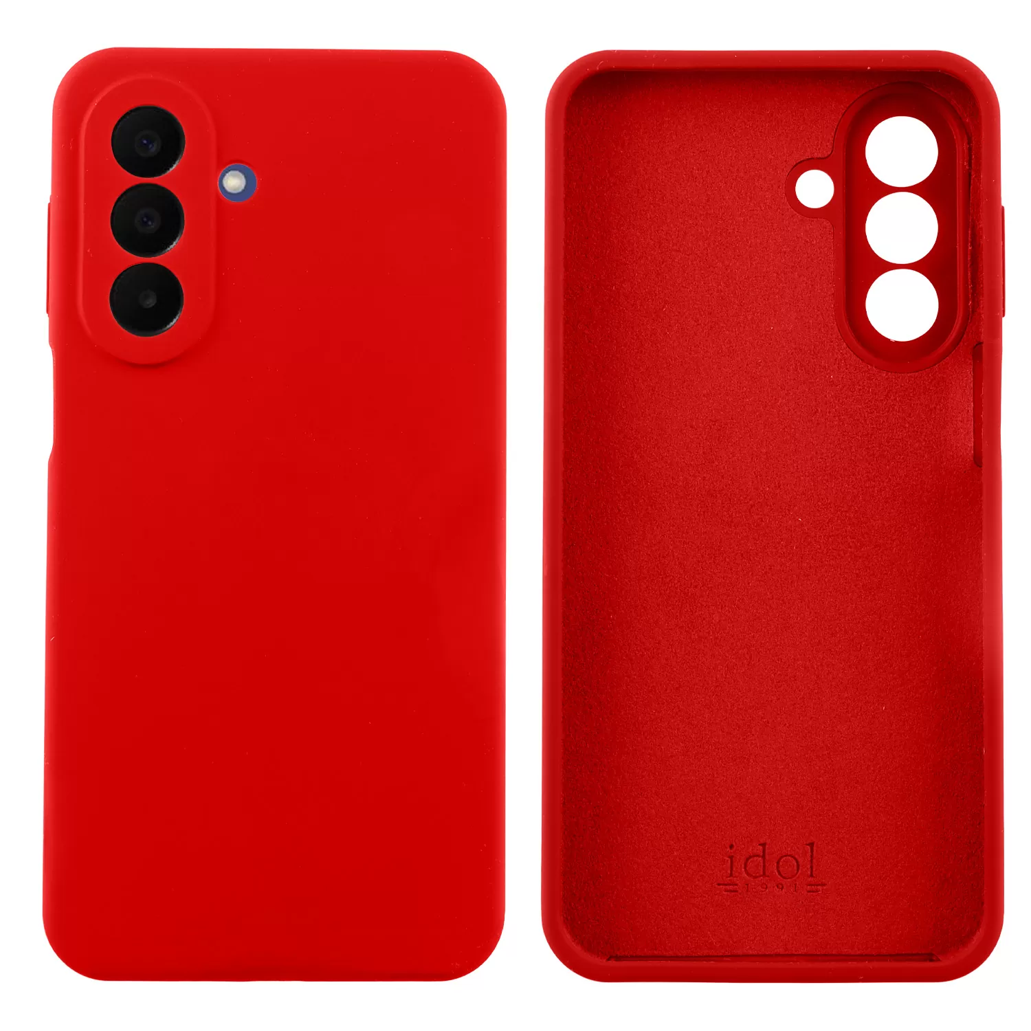 IDOL 1991 VELVET ELITE TPU ΘΗΚΗ SAMSUNG A27 5G A276 6.7in 4 SIDE FULL CAMERA PROTECTION RED