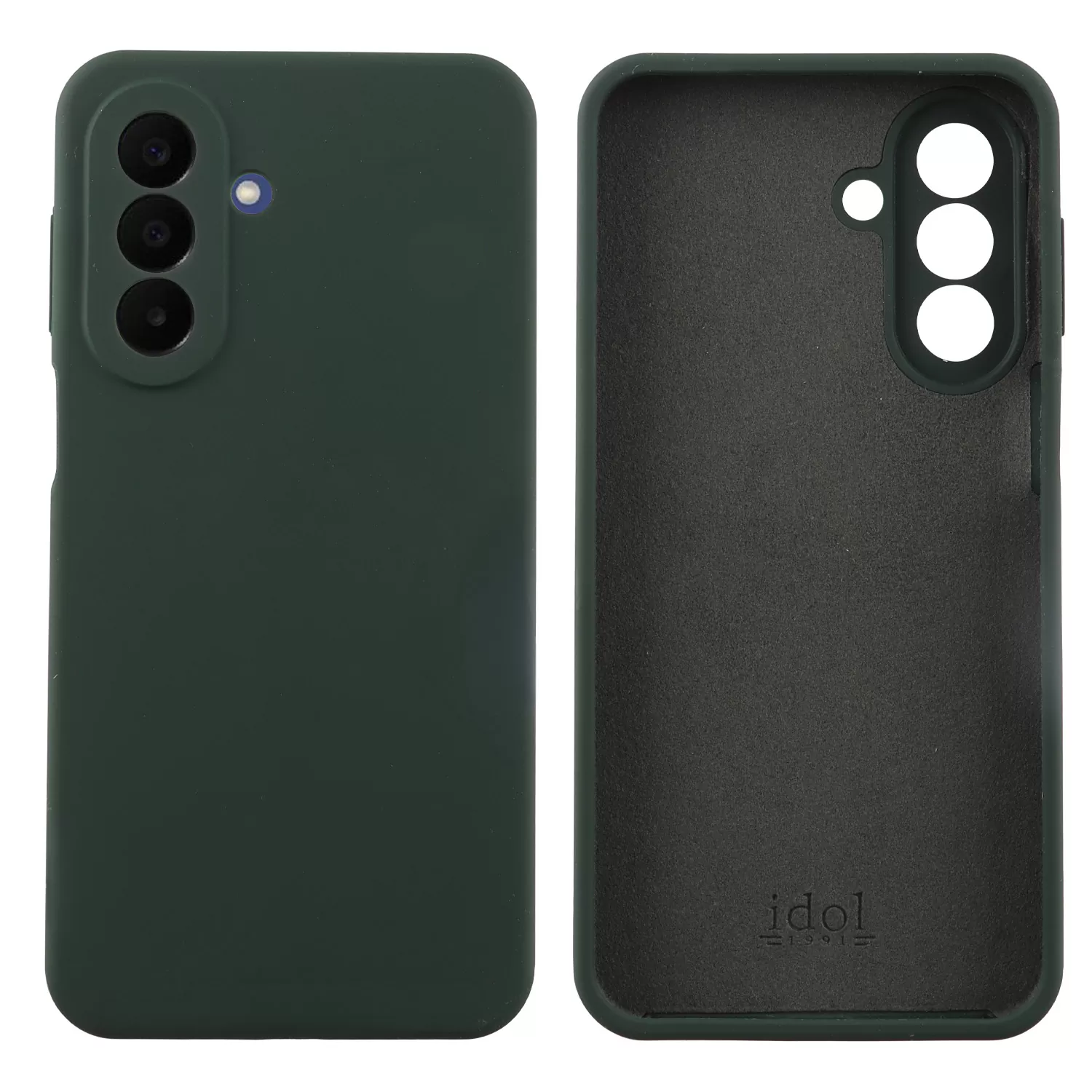 IDOL 1991 VELVET ELITE TPU ΘΗΚΗ SAMSUNG A37 5G A376 6.7in 4 SIDE FULL CAMERA PROTECTION DARK GREEN