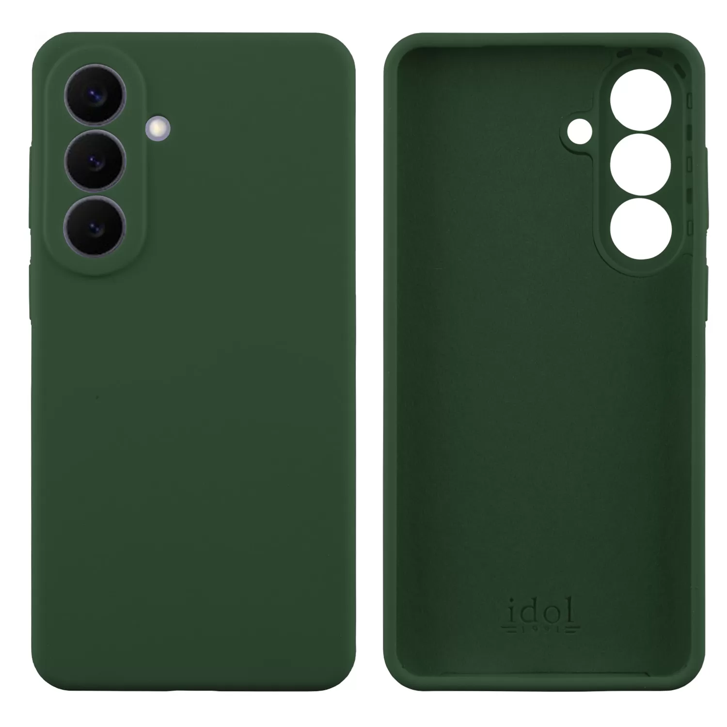 IDOL 1991 VELVET ELITE TPU ΘΗΚΗ SAMSUNG S26 5G S942 6.3in 4 SIDE FULL CAMERA PROTECTION DARK GREEN
