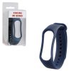 VOLTE-TEL ΛΟΥΡΑΚΙ ΡΟΛΟΓΙΟΥ ΣΙΛΙΚΟΝΗΣ XIAOMI MI BAND 4/MI BAND 3 DARK BLUE