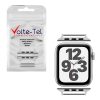 VOLTE-TEL ΜΕΝΤΕΣΕΣ-ΑΝΤΑΠΤΟΡΑΣ ΓΙΑ APPLE WATCH 38/40/41/42mm/WATCH 2/WATCH 3 22mm SILVER