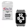VOLTE-TEL ΜΕΝΤΕΣΕΣ-ΑΝΤΑΠΤΟΡΑΣ ΓΙΑ APPLE WATCH 38/40/41/42mm/WATCH 2/WATCH 3 22mm BLACK