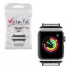 VOLTE-TEL ΜΕΝΤΕΣΕΣ-ΑΝΤΑΠΤΟΡΑΣ ΓΙΑ APPLE WATCH 42/44/45/46/49mm/WATCH 2/WATCH 3 22mm BLACK