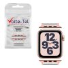 VOLTE-TEL ΜΕΝΤΕΣΕΣ-ΑΝΤΑΠΤΟΡΑΣ ΓΙΑ APPLE WATCH 38/40/41/42mm/WATCH 2/WATCH 3 22mm ROSE GOLD