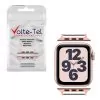 VOLTE-TEL ΜΕΝΤΕΣΕΣ-ΑΝΤΑΠΤΟΡΑΣ ΓΙΑ APPLE WATCH 38/40/41/42mm/WATCH 2/WATCH 3 22mm ROSE GOLD