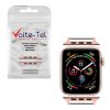 VOLTE-TEL ΜΕΝΤΕΣΕΣ-ΑΝΤΑΠΤΟΡΑΣ ΓΙΑ APPLE WATCH 42/44/45/46/49mm/WATCH 2/WATCH 3 22mm ROSE GOLD