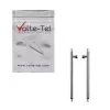 VOLTE-TEL ΠΕΙΡΟΣ ΡΟΛΟΓΙΟΥ 20mm (2 ΤΕΜΑΧΙΑ) SILVER