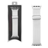 VOLTE-TEL VT101 ΛΟΥΡΑΚΙ ΡΟΛΟΓΙΟΥ ΣΥΜΒΑΤΟ ΜΕ APPLE WATCH 38/40/41/42mm ELASTIC BRAIDED NYLON WHITE