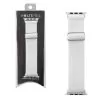 VOLTE-TEL VT101 ΛΟΥΡΑΚΙ ΡΟΛΟΓΙΟΥ ΣΥΜΒΑΤΟ ΜΕ APPLE WATCH 38/40/41/42mm ELASTIC BRAIDED NYLON WHITE