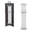 VOLTE-TEL VT101 ΛΟΥΡΑΚΙ ΡΟΛΟΓΙΟΥ ΣΥΜΒΑΤΟ ΜΕ APPLE WATCH 42/44/45/46/49mm ELASTIC BRAIDED NYLON WHITE