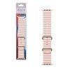 VOLTE-TEL VT107 ΛΟΥΡΑΚΙ ΡΟΛΟΓΙΟΥ ΣΥΜΒΑΤΟ ΜΕ APPLE WATCH 38/40/41/42mm OCEAN BAND LOOP LIGHT PINK