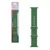 VOLTE-TEL VT108 ΛΟΥΡΑΚΙ ΡΟΛΟΓΙΟΥ ΣΥΜΒΑΤΟ ΜΕ APPLE WATCH 42/44/45/46/49mm OCEAN BAND LOOP GREEN-ORANGE