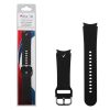 VOLTE-TEL VT112 ΛΟΥΡΑΚΙ ΡΟΛΟΓΙΟΥ ΣΙΛΙΚΟΝΗΣ SAMSUNG WATCH 6/6 CLASSIC/5/5 PRO/4/4 CLASSIC/3 BLACK