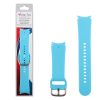 VOLTE-TEL VT112 ΛΟΥΡΑΚΙ ΡΟΛΟΓΙΟΥ ΣΙΛΙΚΟΝΗΣ SAMSUNG WATCH 6/6 CLASSIC/5/5 PRO/4/4 CLASSIC/3 OCEAN BLUE
