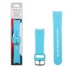 VOLTE-TEL VT112 ΛΟΥΡΑΚΙ ΡΟΛΟΓΙΟΥ ΣΙΛΙΚΟΝΗΣ SAMSUNG WATCH 6/6 CLASSIC/5/5 PRO/4/4 CLASSIC/3 OCEAN BLUE