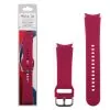 VOLTE-TEL VT112 ΛΟΥΡΑΚΙ ΡΟΛΟΓΙΟΥ ΣΙΛΙΚΟΝΗΣ SAMSUNG WATCH 6/6 CLASSIC/5/5 PRO/4/4 CLASSIC/3 BURGUNDY