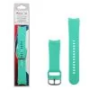 VOLTE-TEL VT112 ΛΟΥΡΑΚΙ ΡΟΛΟΓΙΟΥ ΣΙΛΙΚΟΝΗΣ SAMSUNG WATCH 6/6 CLASSIC/5/5 PRO/4/4 CLASSIC/3 MINT GREEN