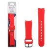 VOLTE-TEL VT112 ΛΟΥΡΑΚΙ ΡΟΛΟΓΙΟΥ ΣΙΛΙΚΟΝΗΣ SAMSUNG WATCH 6/6 CLASSIC/5/5 PRO/4/4 CLASSIC/3 RED