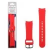 VOLTE-TEL VT112 ΛΟΥΡΑΚΙ ΡΟΛΟΓΙΟΥ ΣΙΛΙΚΟΝΗΣ SAMSUNG WATCH 6/6 CLASSIC/5/5 PRO/4/4 CLASSIC/3 RED