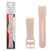 VOLTE-TEL VT114 ΛΟΥΡΑΚΙ ΡΟΛΟΓΙΟΥ ΣΙΛΙΚΟΝΗΣ SAMSUNG WATCH 6/6 CLASSIC/5/5 PRO/4/4 CLASSIC/3 PINK