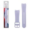 VOLTE-TEL VT114 ΛΟΥΡΑΚΙ ΡΟΛΟΓΙΟΥ ΣΙΛΙΚΟΝΗΣ SAMSUNG WATCH 6/6 CLASSIC/5/5 PRO/4/4 CLASSIC/3 PURPLE