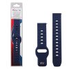 VOLTE-TEL VT116 ΛΟΥΡΑΚΙ ΡΟΛΟΓΙΟΥ ΣΙΛΙΚΟΝΗΣ RUGGED SPORT UNIVERSAL 20mm (SAMSUNG WATCH 6/5/4) DARK BLUE
