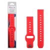 VOLTE-TEL VT116 ΛΟΥΡΑΚΙ ΡΟΛΟΓΙΟΥ ΣΙΛΙΚΟΝΗΣ RUGGED SPORT UNIVERSAL 20mm (SAMSUNG WATCH 6/5/4) RED