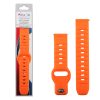 VOLTE-TEL VT116 ΛΟΥΡΑΚΙ ΡΟΛΟΓΙΟΥ ΣΙΛΙΚΟΝΗΣ RUGGED SPORT UNIVERSAL 20mm (SAMSUNG WATCH 6/5/4) ORANGE