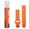 VOLTE-TEL VT116 ΛΟΥΡΑΚΙ ΡΟΛΟΓΙΟΥ ΣΙΛΙΚΟΝΗΣ RUGGED SPORT UNIVERSAL 20mm (SAMSUNG WATCH 6/5/4) ORANGE