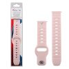 VOLTE-TEL VT116 ΛΟΥΡΑΚΙ ΡΟΛΟΓΙΟΥ ΣΙΛΙΚΟΝΗΣ RUGGED SPORT UNIVERSAL 20mm (SAMSUNG WATCH 6/5/4) PINK