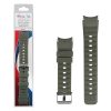 VOLTE-TEL VT117 ΛΟΥΡΑΚΙ ΡΟΛΟΓΙΟΥ ΣΙΛΙΚΟΝΗΣ SPORT SAMSUNG WATCH 6/6 CLASSIC/5/5 PRO/4/4 CLASSIC/3 KHAKI-BLACK