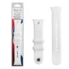 VOLTE-TEL VT119 ΛΟΥΡΑΚΙ ΡΟΛΟΓΙΟΥ ΣΙΛΙΚΟΝΗΣ XIAOMI REDMI WATCH 4/SMART BAND 8 PRO WHITE