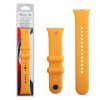 VOLTE-TEL VT119 ΛΟΥΡΑΚΙ ΡΟΛΟΓΙΟΥ ΣΙΛΙΚΟΝΗΣ XIAOMI REDMI WATCH 4/SMART BAND 8 PRO YELLOW