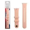 VOLTE-TEL VT119 ΛΟΥΡΑΚΙ ΡΟΛΟΓΙΟΥ ΣΙΛΙΚΟΝΗΣ XIAOMI REDMI WATCH 4/SMART BAND 8 PRO PINK