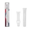 VOLTE-TEL VT128 ΛΟΥΡΑΚΙ ΡΟΛΟΓΙΟΥ ΣΙΛΙΚΟΝΗΣ XIAOMI REDMI WATCH 3 ACTIVE WHITE